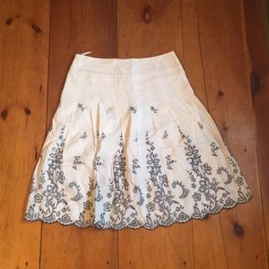 Pretty embroidered skirt